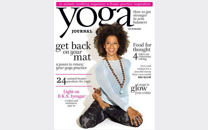 Cover Yogi Bibi McGill | Yoga Journal