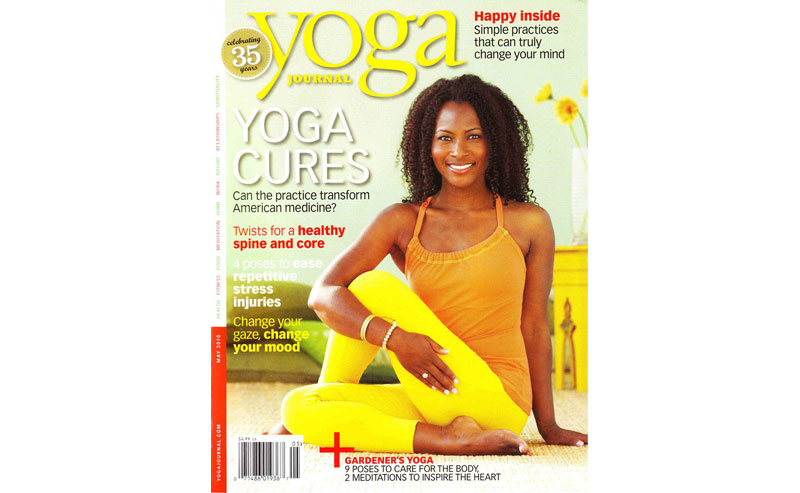 Cover Yogi Faith Hunter | Yoga Journal