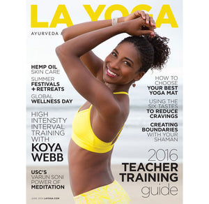 Cover Yogi Koya Webb | LA YOGA
