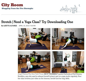 Need a Yoga Class? Try Downloading One- The New York Times