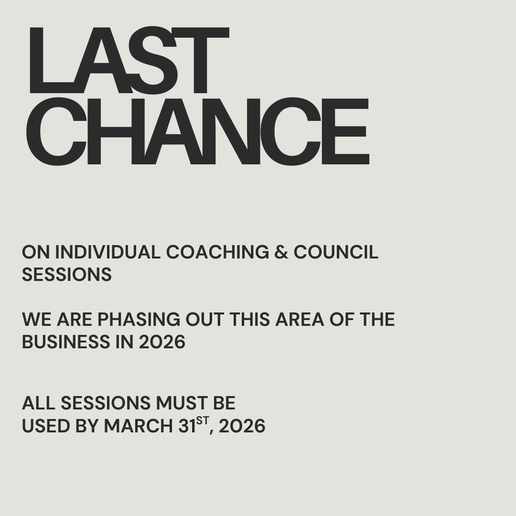 Individual Coaching & Council Session